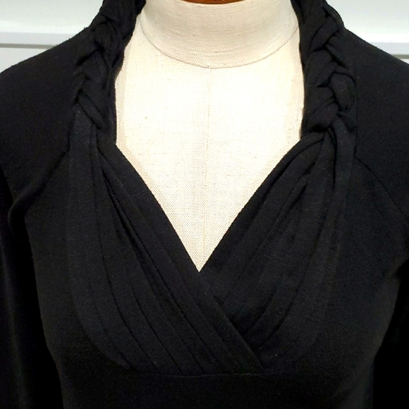 One September Pullover Black Tunic Sweater - Picture 2 of 7